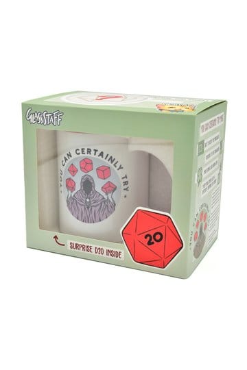 Glassstaff Gift Set Mug & Dice D20 You can certainly try