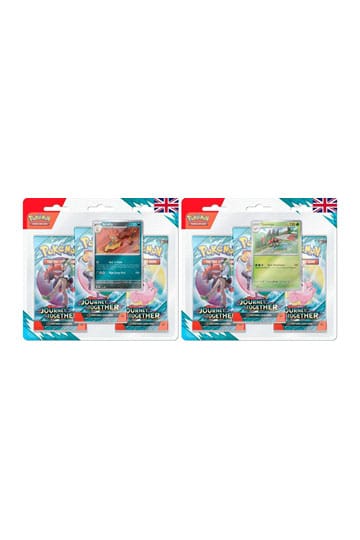 Pokémon TCG Scarlet & Violet 09 Journey Together 3-Pack Blister