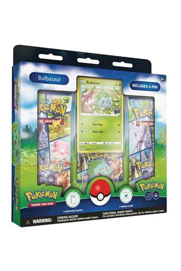 Pokémon TCG GO Pin Box Bulbasaur