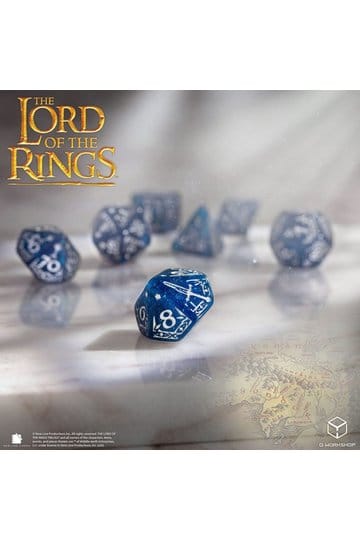 The Lord of the Rings Dice Set of 7 Gondor