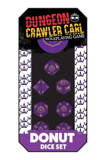 Dungeon Crawler Carl RPG Dice Set Princess Donut's Enchanted Crown
