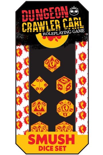 Dungeon Crawler Carl RPG Dice Set Smush