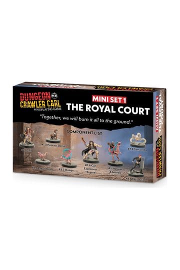 Dungeon Crawler Carl RPG Miniature Set 1: The Royal Court