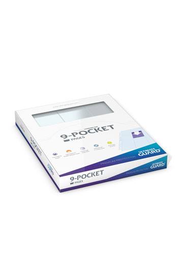 Ultimate Guard 9-Pocket Pages Top-Loading (100) - Transparent