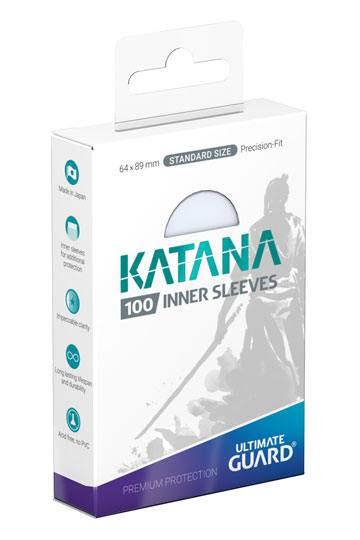 Ultimate Guard Katana Inner Sleeves Standard Size Transparent (100)