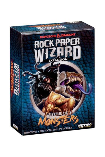 Dungeons & Dragons Board Game Expansion Rock Paper Wizard: Fistful of Monsters