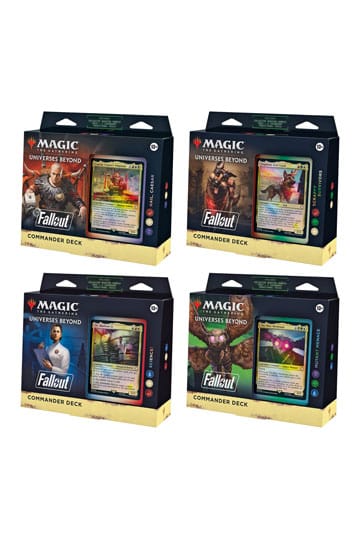 Magic the Gathering Universes Beyond: Fallout Commander Decks