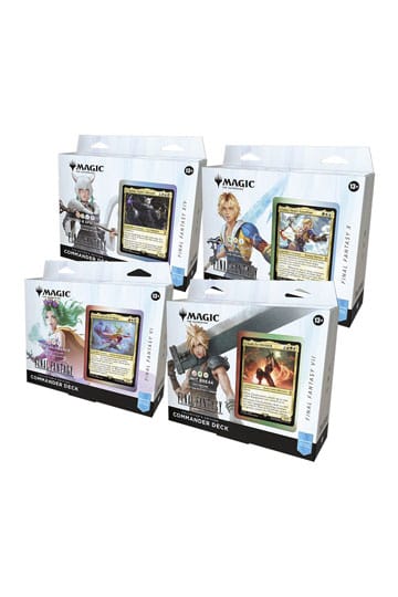 Magic the Gathering Final Fantasy Commander Decks Collector's Edition Display (4)