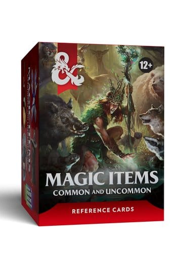 Dungeons & Dragons RPG Reference Cards: Magic Items (Common And Uncommon)