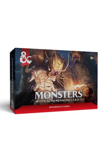 Dungeons & Dragons RPG Reference Cards: Monsters (Mystical And Menacing)