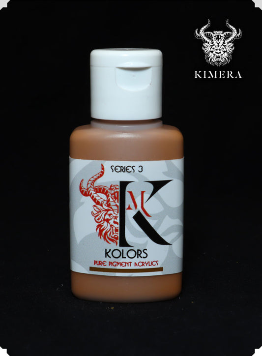 Kimera Kolors PURE pigments – SINGLE POTS – Dark Ochre – Base and Expansion set refills