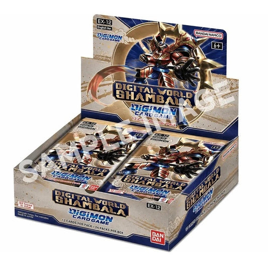 Digimon Card Game Digital World Shambala EX-12 Booster Box