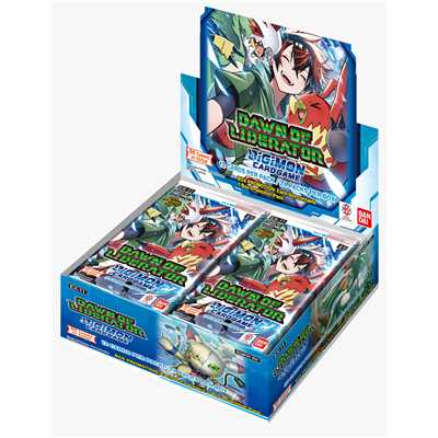 Digimon Card Game EX-11 Extra Booster Dawn of Liberator Booster Display
