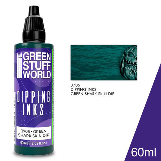 Dipping ink 60 ml - GREEN SHARK SKIN DIP