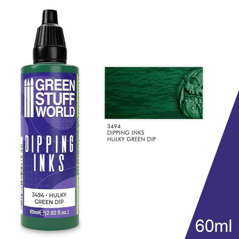 Dipping ink 60 ml - HULKY GREEN DIP