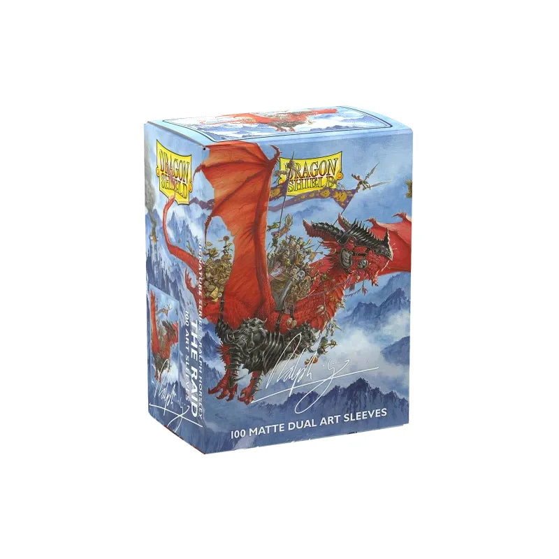 Dragon Shield - Signature Series Standard Size Matte Dual Art Sleeves - The Raid