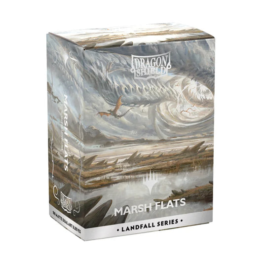 Dragon Shield - X MtG Standard Size Matte Dual Art Sleeves Landfall Series - Marsh Flats