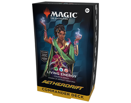 Magic The Gathering Aetherdrift Commander Deck: Living Energy