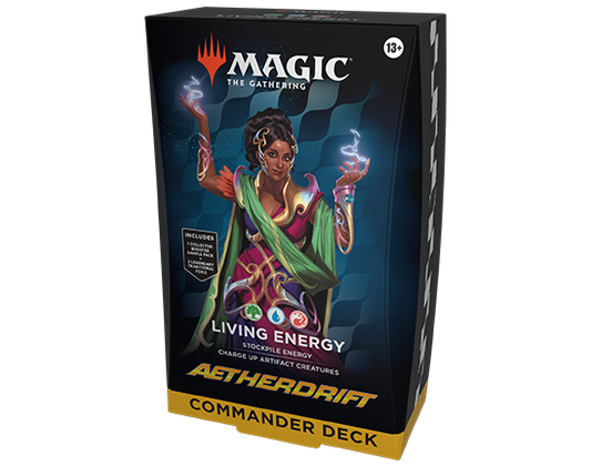 Magic The Gathering Aetherdrift Commander Deck: Living Energy