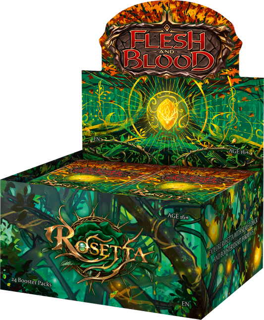 Flesh And Blood Rosetta Booster Display