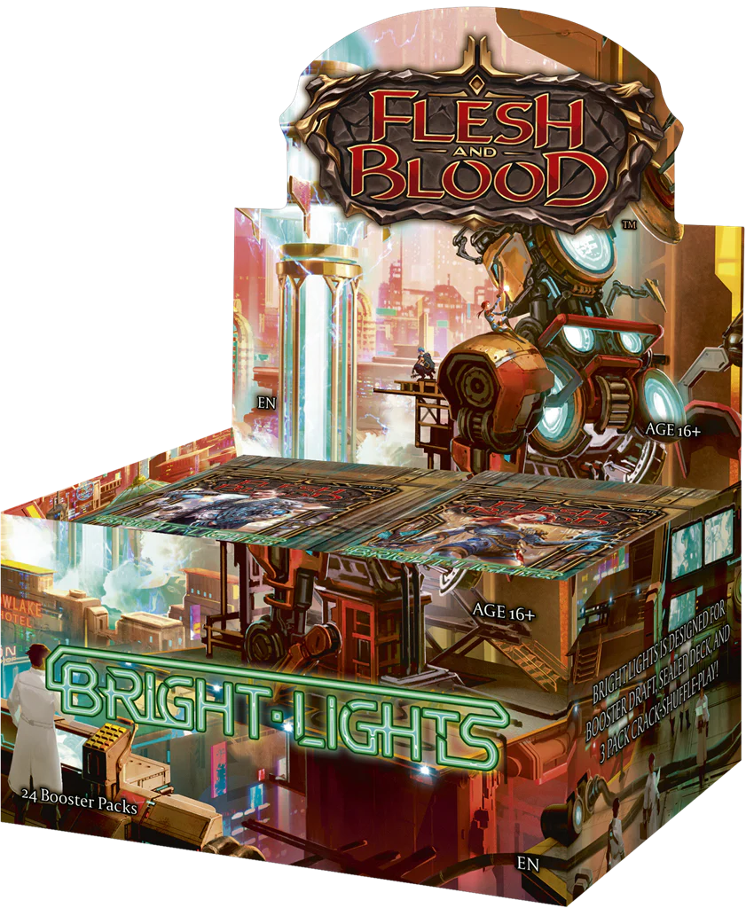 Flesh And Blood Bright Lights Booster Display
