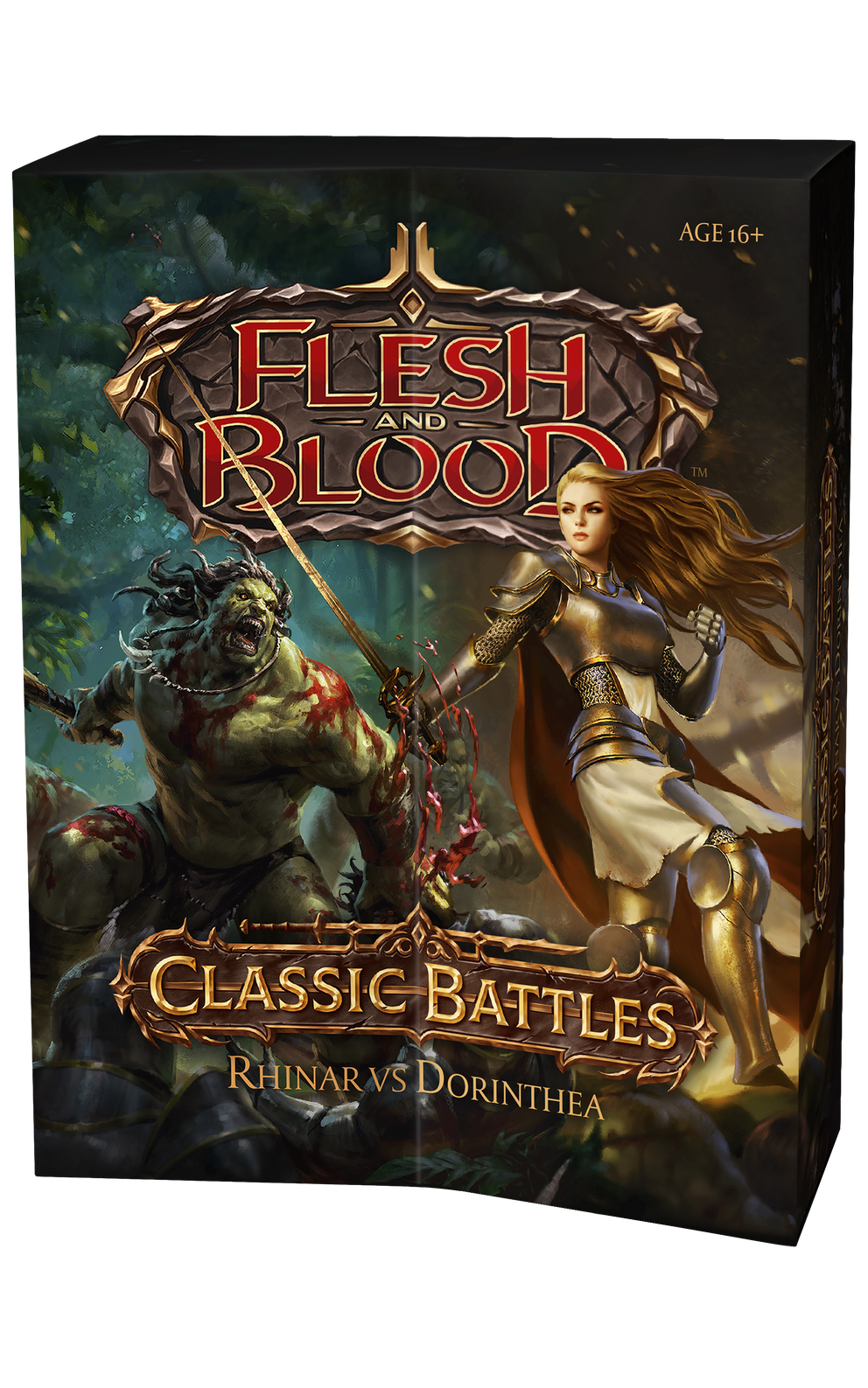 Flesh And Blood Classic Battles Rhinar Vs Dorinthea