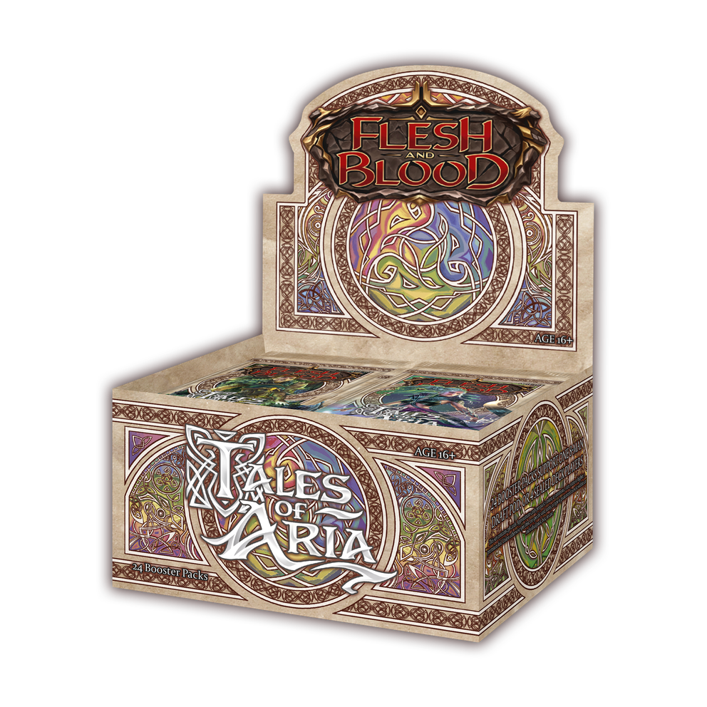Flesh And Blood Tales Of Aria 1e Booster Display