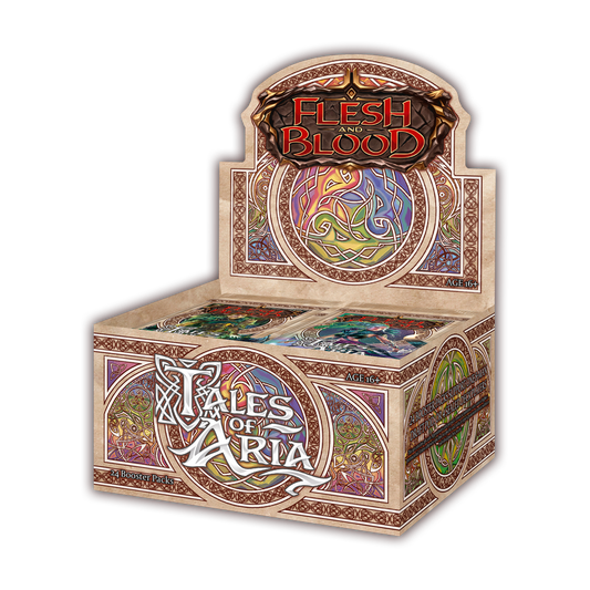 Flesh And Blood Tales Of Aria 1e Booster Display