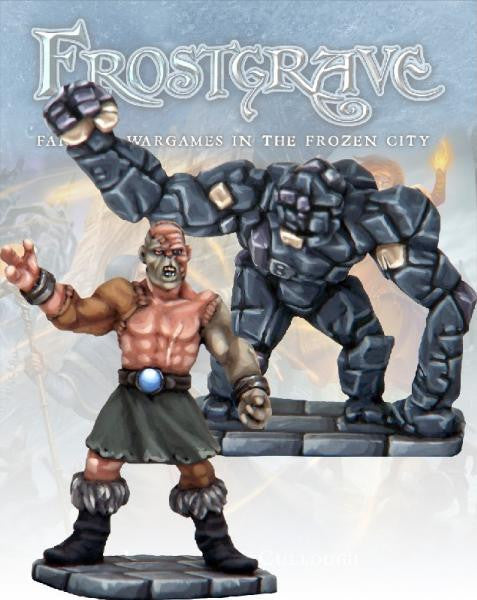 Frostgrave Flesh Golem & Stone Construct
