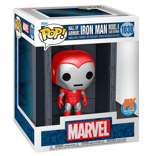 Funko Pop! Deluxe: Marvel - Hall Of Armor Iron Man Model 8