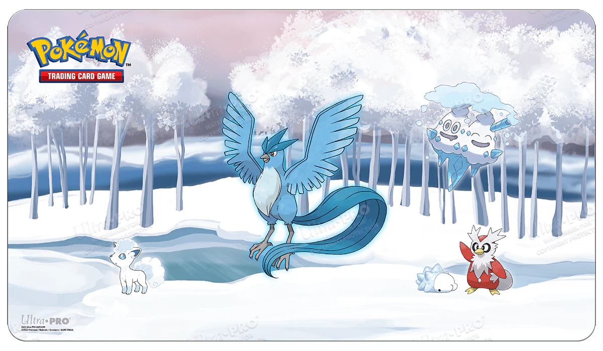 Pokémon TCG Gallery Series Frosted Forest Play Mat