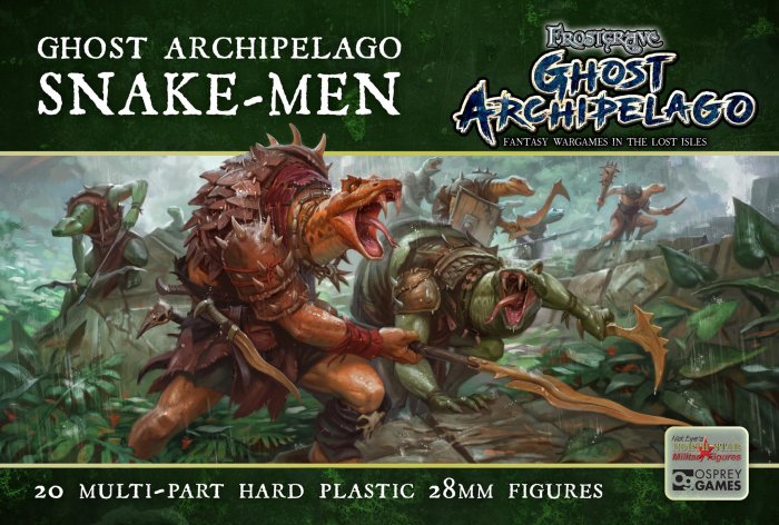 Frostgrave Ghost Archipelago Snake-Men