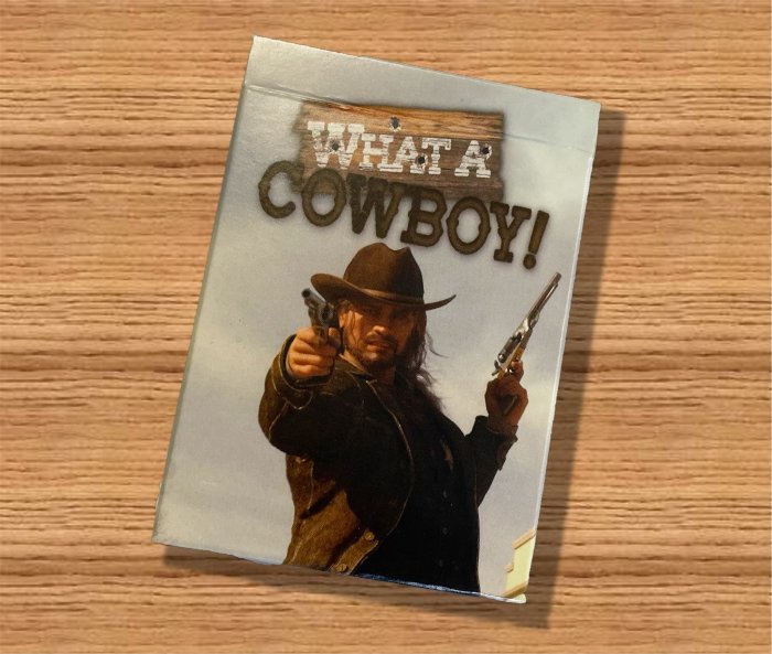 What A Cowboy + Card Deck