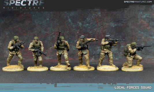 Spectre Miniatures: Local Forces Squad