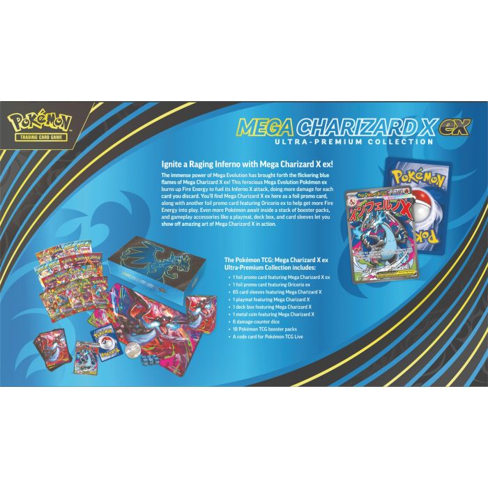 Pokémon TCG Mega Charizard Ex Ultra Premium Collection