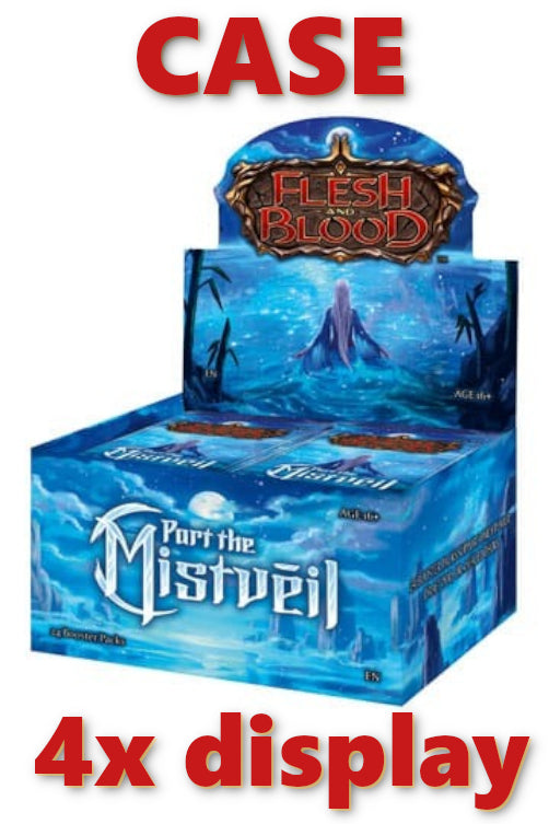 Flesh and Blood TCG Part the Mistveil Booster Case (4x Display)