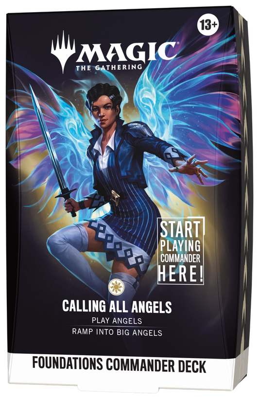 Magic The Gathering Foundations Commander Deck: Calling All Angels