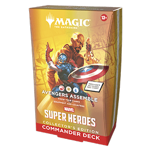 Magic the Gathering Marvel Super Heroes Commander Deck: Avengers Assemble Collector's Edition