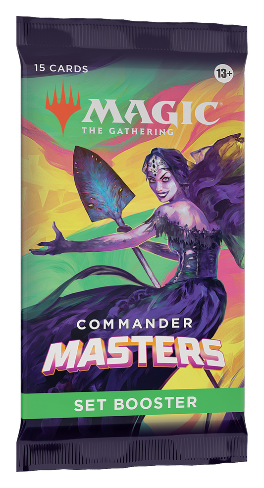 Magic The Gathering Commander Masters Set Booster