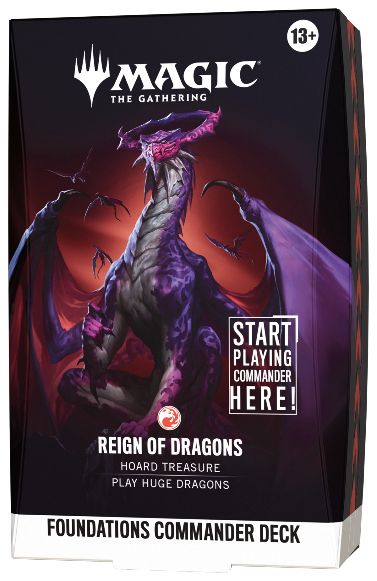 Magic The Gathering Foundations Commander Deck: Reign Of Dragons