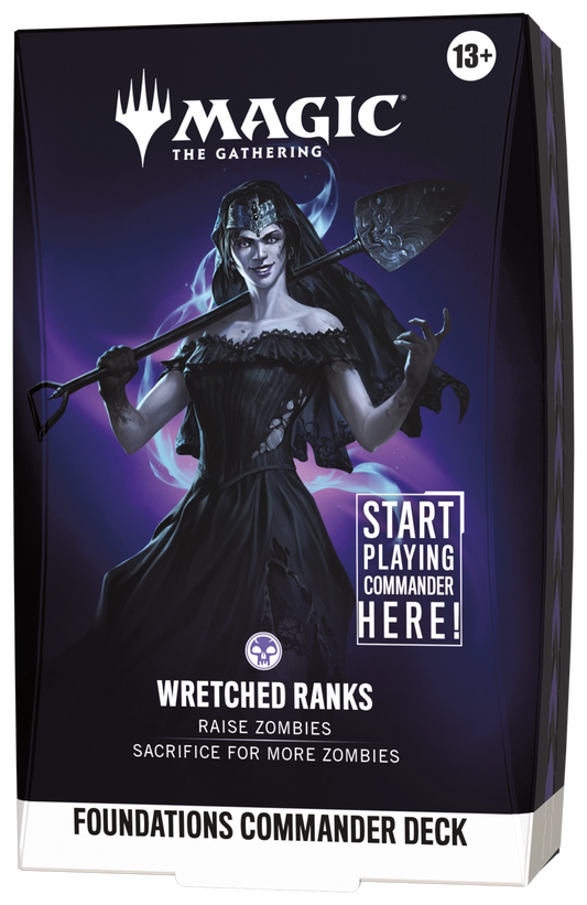 Magic The Gathering Foundations Commander Deck: Wretched Ranks