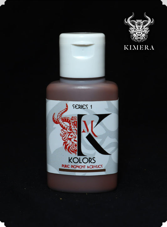 Kimera Kolors PURE pigments – SINGLE POTS – Oxide Brown Light – Base and Expansion set refills