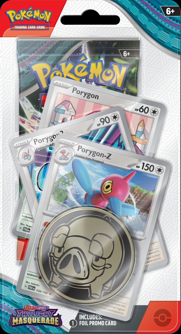 Pokémon TCG: Twilight Masquerade - Checklane Blister (Porygon-Z)