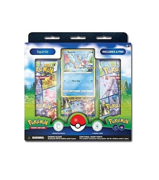 Pokémon TCG GO Pin Box Squirtle