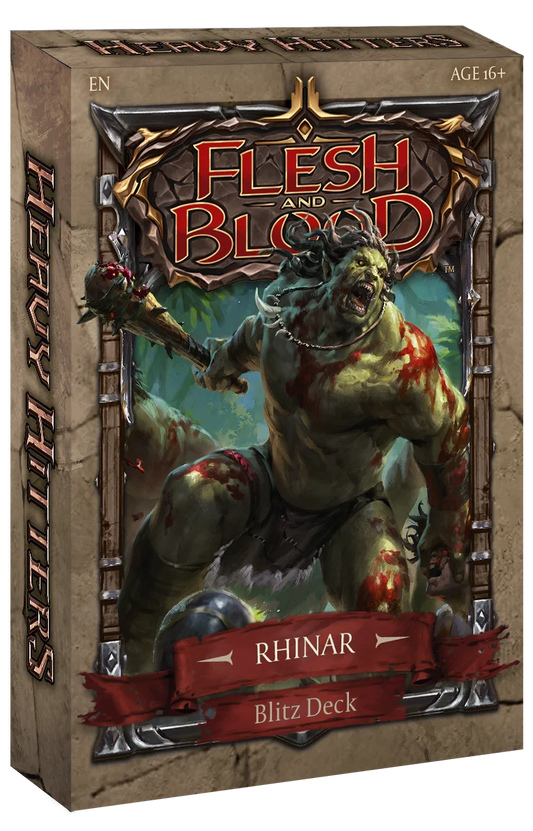 Flesh And Blood Rhinar Blitz Deck