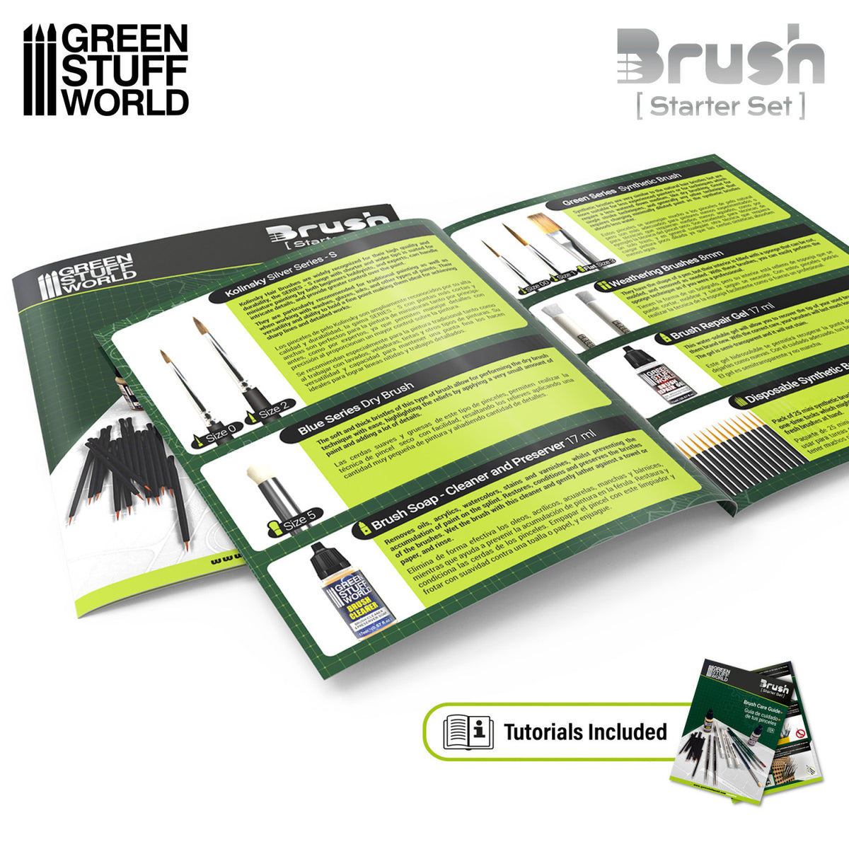 Green Stuff World Brush Starter Set