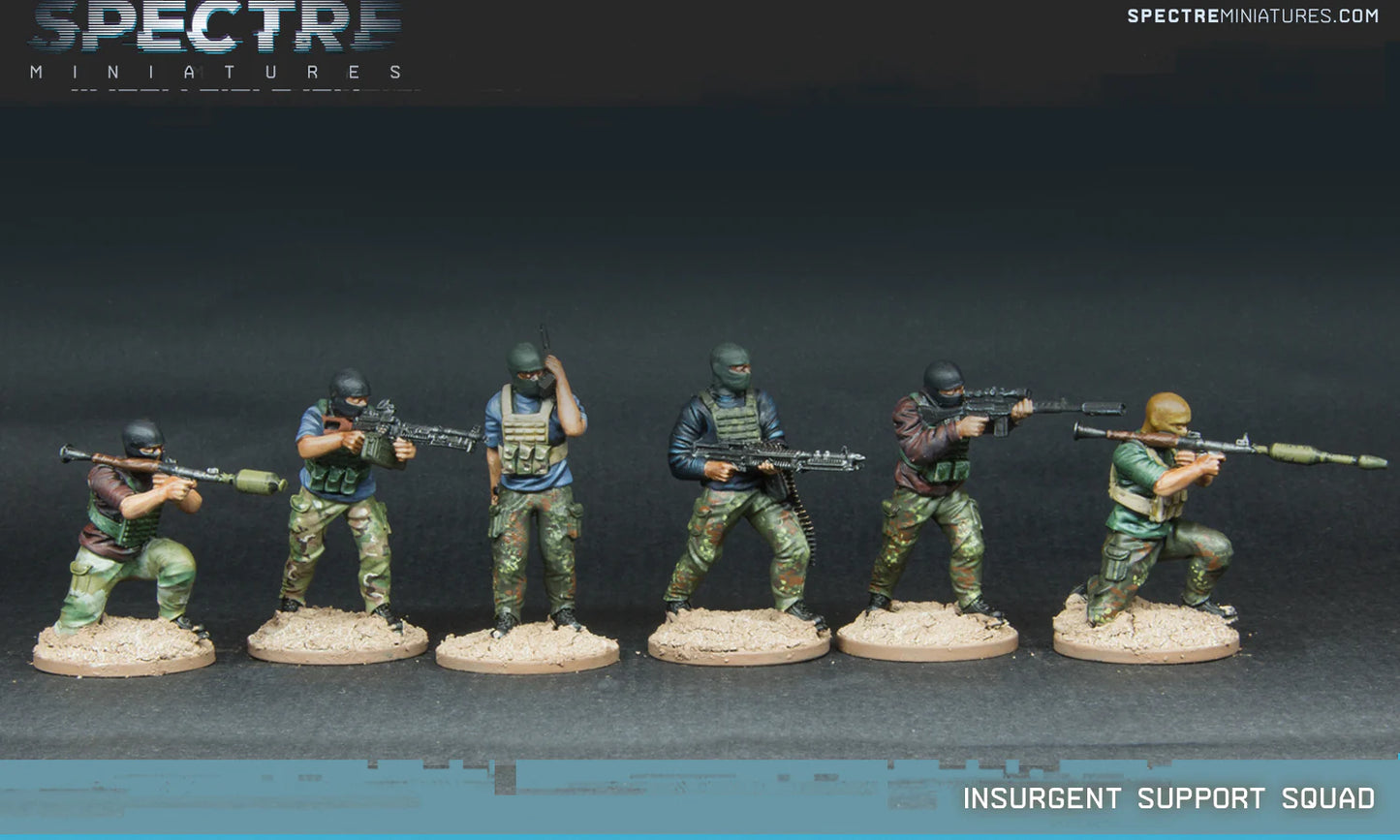 Spectre Miniatures: Insurgent Support Squad