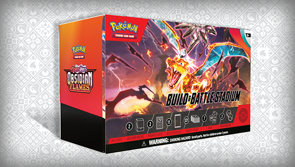 Pokémon TCG: Scarlet & Violet—Obsidian Flames Build & Battle Stadium