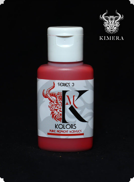 Kimera Kolors PURE pigments – SINGLE POTS – Toluidine Red – Base and Expansion set refills