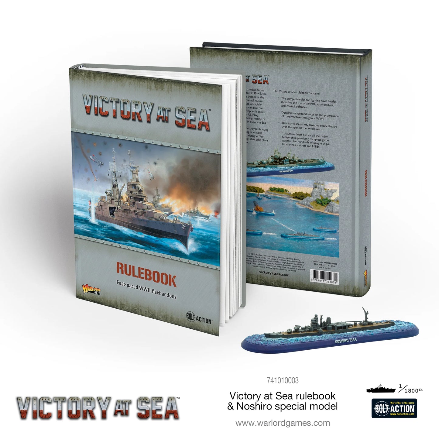 Victory At Sea Hardback Book